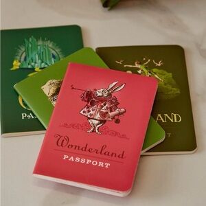 Alice in Wonderland Passport  NEW
